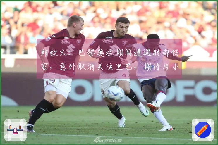 郑钦文：巴黎奥运期间遭遇肘部伤害，意外取消关注里巴，期待与小威的较量